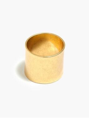 NWT Madewell Gold Band Ring Size 6